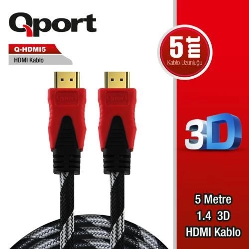 Cable Qport Q-Hdmi5 5Mt Hdmi