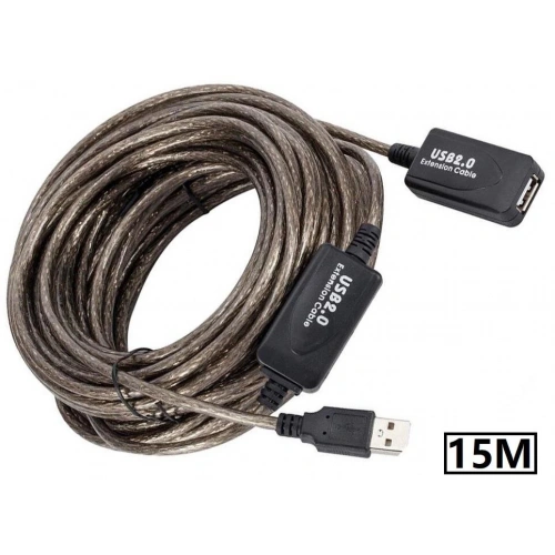 Cable USB Female - USB Male USB Extension Cable 15m