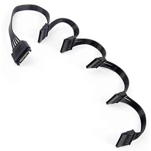 CABLE SATA POWER TO 5 SATA 15 PIN HDD POWER CONVERTER