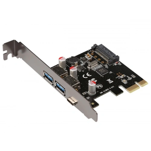 Accessory PCI-Exp Card USB 3.0 2 Port Type-C USB3.1 1 Port