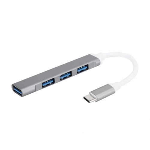 USB MULTIPLER ULTRA SLIM USB TYPE-C T0 USB HUB MULTIPLER METAL 4 PORT