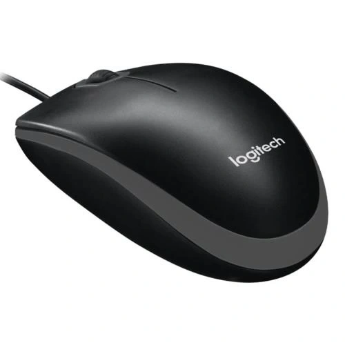 Mouse Logitech B100 910-003357 Wired Black