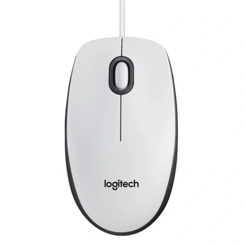 MOUSE LOGITECH M100 USB WHITE 910-006764