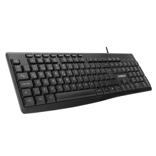 Keyboard Everest KB-619 Black/Gray USB 2 Meter Cable Q MultimediA