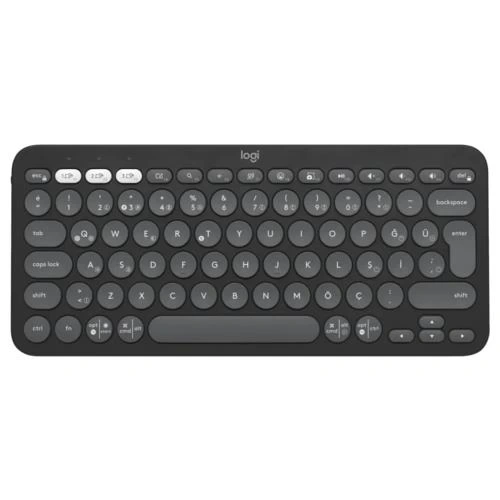 KEYBOARD LOGITECH K380S Pebble 2 Bluetooth GRAPHITE 920-011859 TR LAYOUT