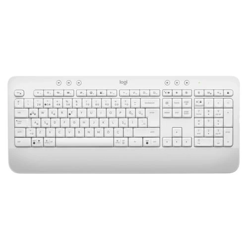 Wireless Keyboard Logitech K650 Signature White 920-010973 Tr Layout