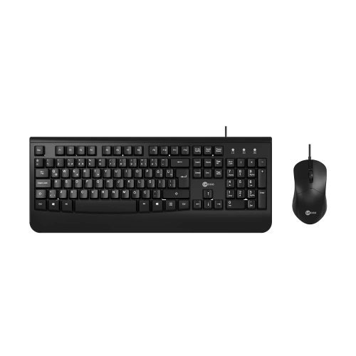 KEYBOARD MOUSE SET LECOO CM105 BLACK TR LAYOUT