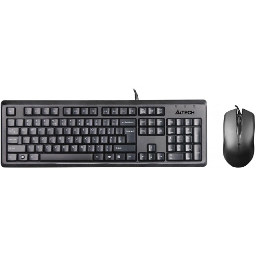 Keyboard Mouse Set A4Tech Kr-9276 Usb Mm Tr Layout
