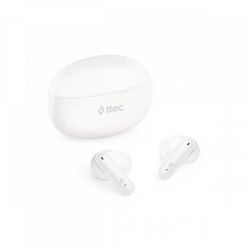Headphones Ttec 2Km160B Airbeat Clap White