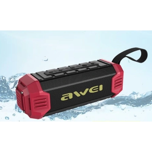 Speaker Awei Y280 Red Bluetooth