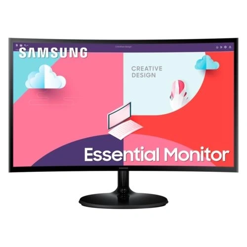 Monitor Samsung 23.5" Ls24C362Eauxuf Led Curved 4Ms 75Hz Full HD