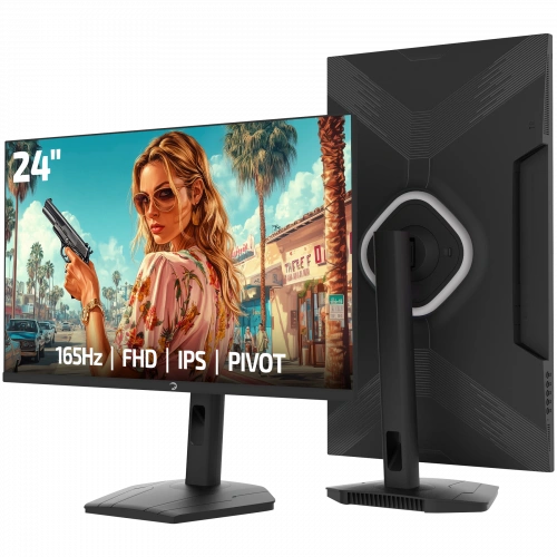 Monitor GamePower 24" Lunis L10 165Hz 1Ms IPS FHD Pivot
