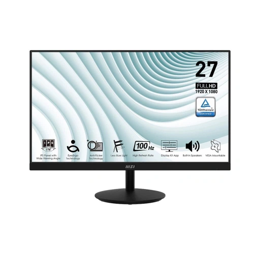 Monitor Msi 27" Pro Mp271A Ips Fhd 1Ms 100Hz HDMI Vga