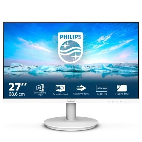 Philips 27 "271V8Aw/01 Led MM 4MS 75Hz HDMI VGA Speaker White