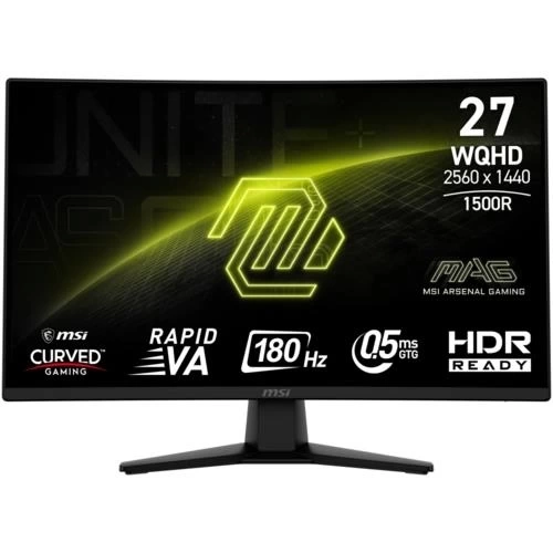 MSI 27" MAG 27C6X CURVED 1500R VA 1ms 250Hz(OC) FHD