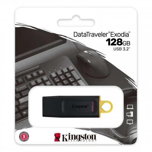 USB MEMORY KINGSTON 128GB USB 3.2 GEN1 DATA TRAVELER DTX/128GB