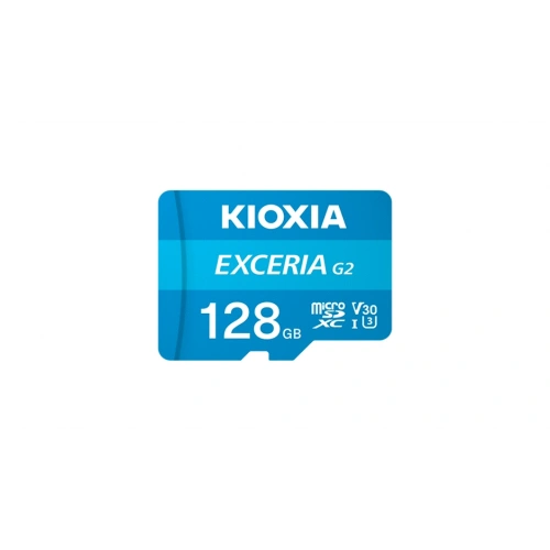 Memory Kioxia 128Gb Micro Sdxc G2 4K 100Mb/S Lmex2L128Gg2 V30 U3
