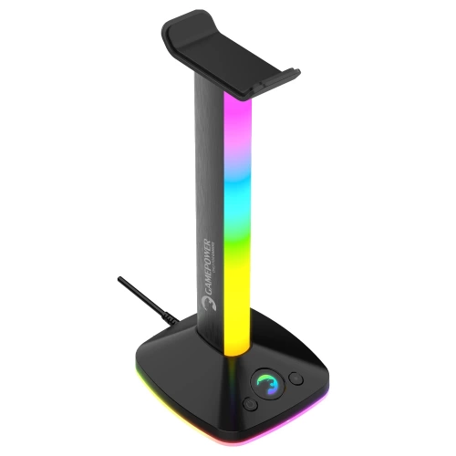 GAMEPOWER ELITERACK RGB GAMING HEADPHONE STAND