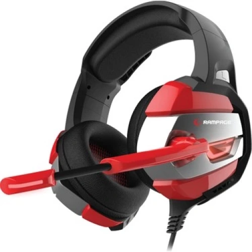 Rampage Rm-K5 Noble Black/Red 7.1 Gaming Headphones
