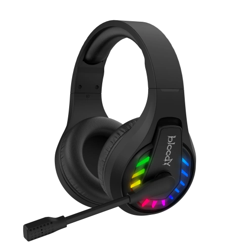 Bloody Gr230 Black Rechargeable Neon BT5.3&2.4G&3.5Mm