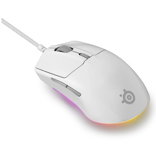 SteelSeries Rival 3 Gen 2 SSM62516 Optical 6 Keys 8500DPI White