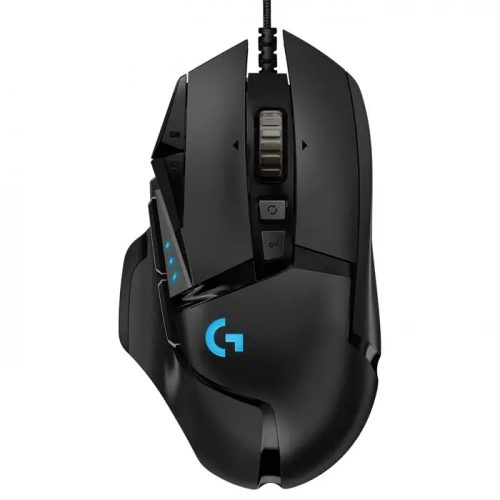 Mouse Logitech G G502 Hero LightSync 25600Dpi Wired 910-005471 Black