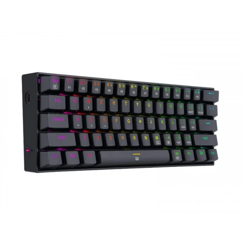 Redragon K630 Rgb Dragonborn Blue Switch 60% Black Q Tr Layout