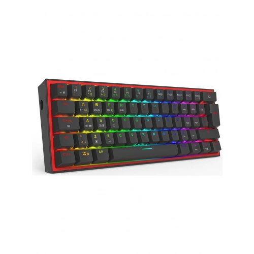 Redragon K616 Fizz Pro RGB Red Switch Wireless Black Compact Tr Layout