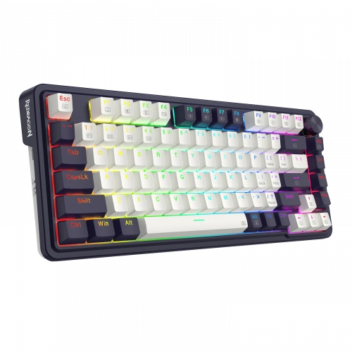 Redragon Ucal Pro K673WB-RGB-PRO Black Wireless Tr Layout