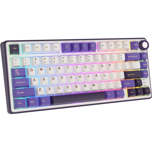 Keyboard Royal Kludge R75 Blackberry Silver Switch Us Layout