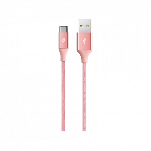 Ttec 2Dk18Ra Alumicable 120 Cm Type-C - Usb-A Cable Rose