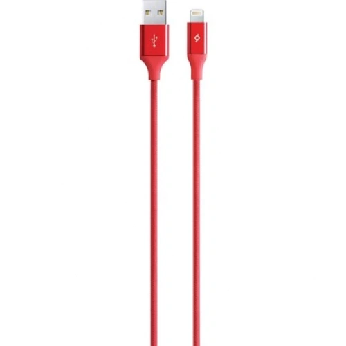 Ttec Alumicable 2Dk16K 120 Cm Lightning-USB Cable Red
