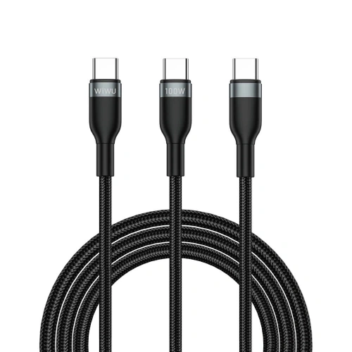 ŞARJ KABLOSU WIWU CONCISE USB-C TO USB-C WI-C017 1.2MT