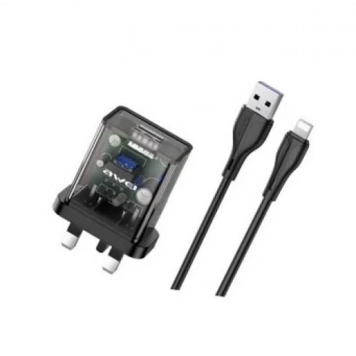 Charger Awei C12L Transparent Lighting