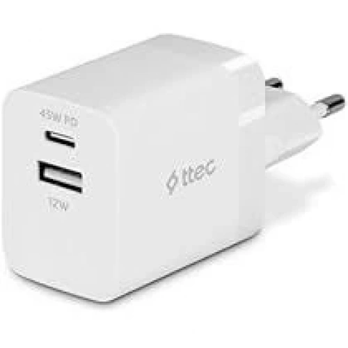 CHARGER TTEC 2SCP02S 45W SMARTCHARGER DUO PRO BLACK