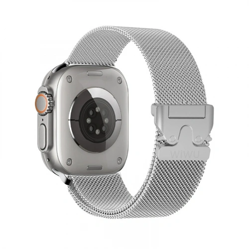 Wiwu Wb017 Apple Watch Band Silver 42/44/45/49