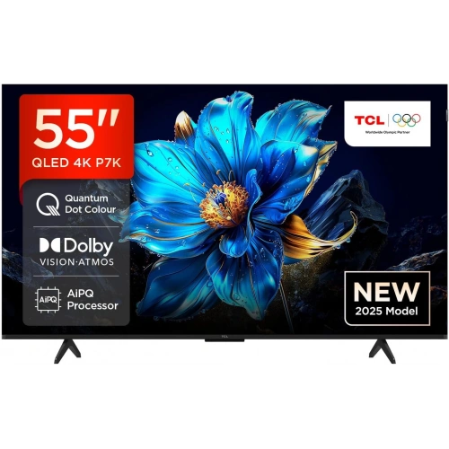 Television TCL 55" 55P7K Qled 4K Quantum Crystal Google TV