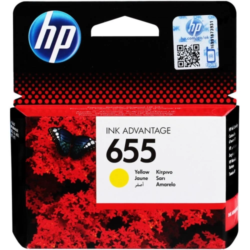 Cartridge HP 655 Yellow