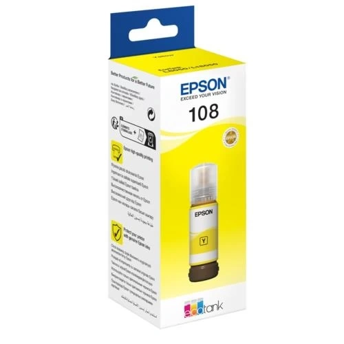 Epson C13T09C44A 108 Yellow Cartridge