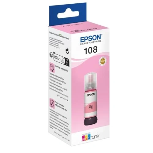 Epson C13T09C64A 108 Light Magenta Cartridge