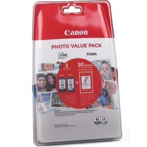 Cartridge Canon Pg-46 + Cl-56 Multipack