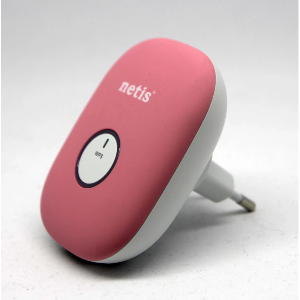 Router Netıs E1 300 Mbps Range Extender Pink