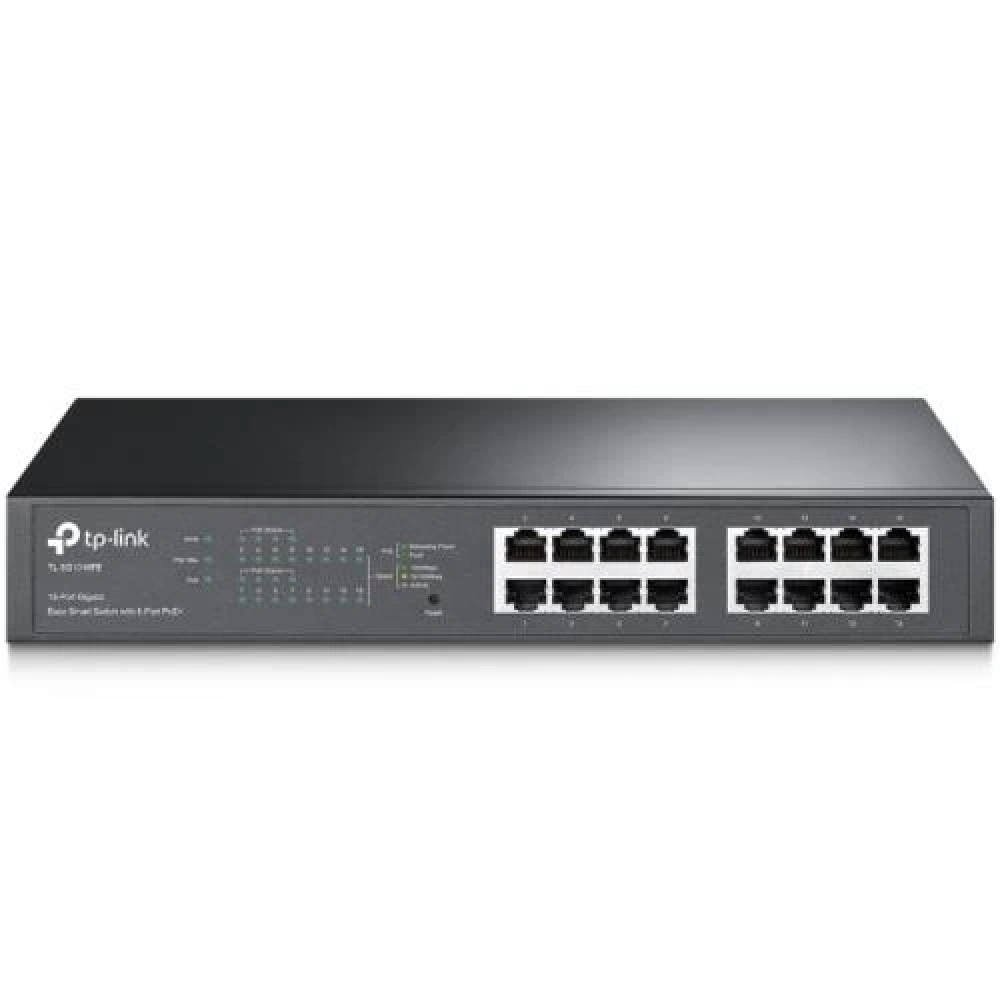Switch Tp-Link Tl-Sg1016Pe 16 Port Gigabit 8Port Poe+ 150W