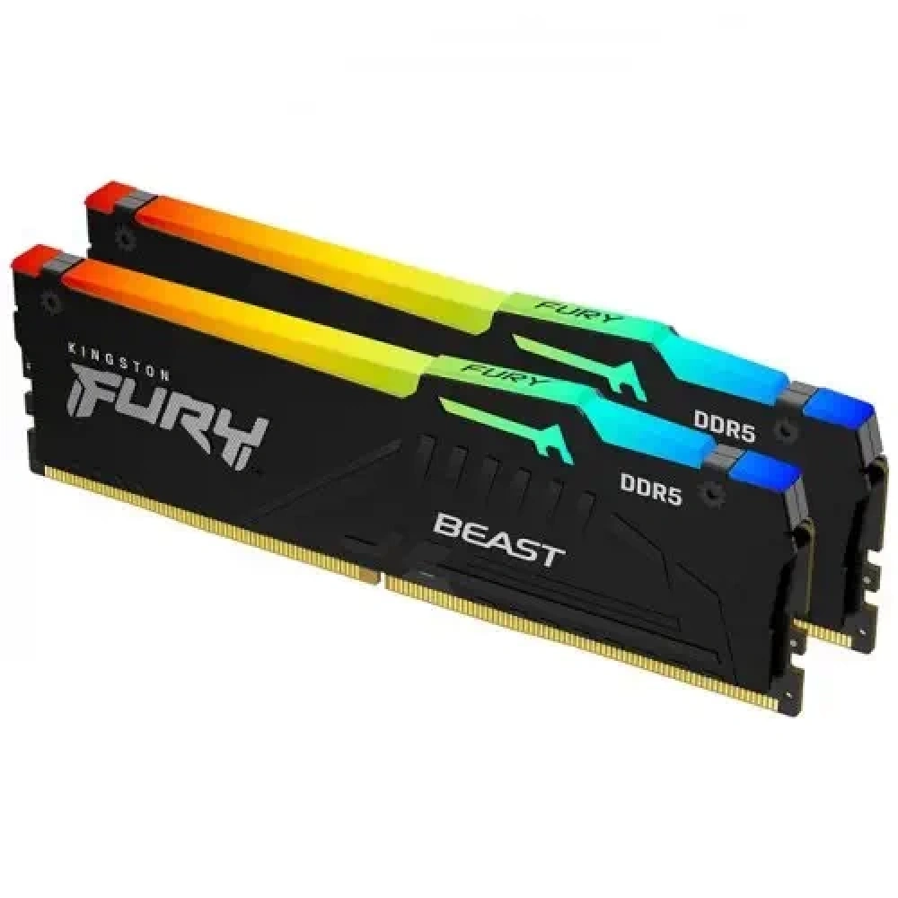 RAM Kingston Beast 16GB(2X8) RGB 6000Mhz DDR5 CL36 KF560C36BBEAK2-1