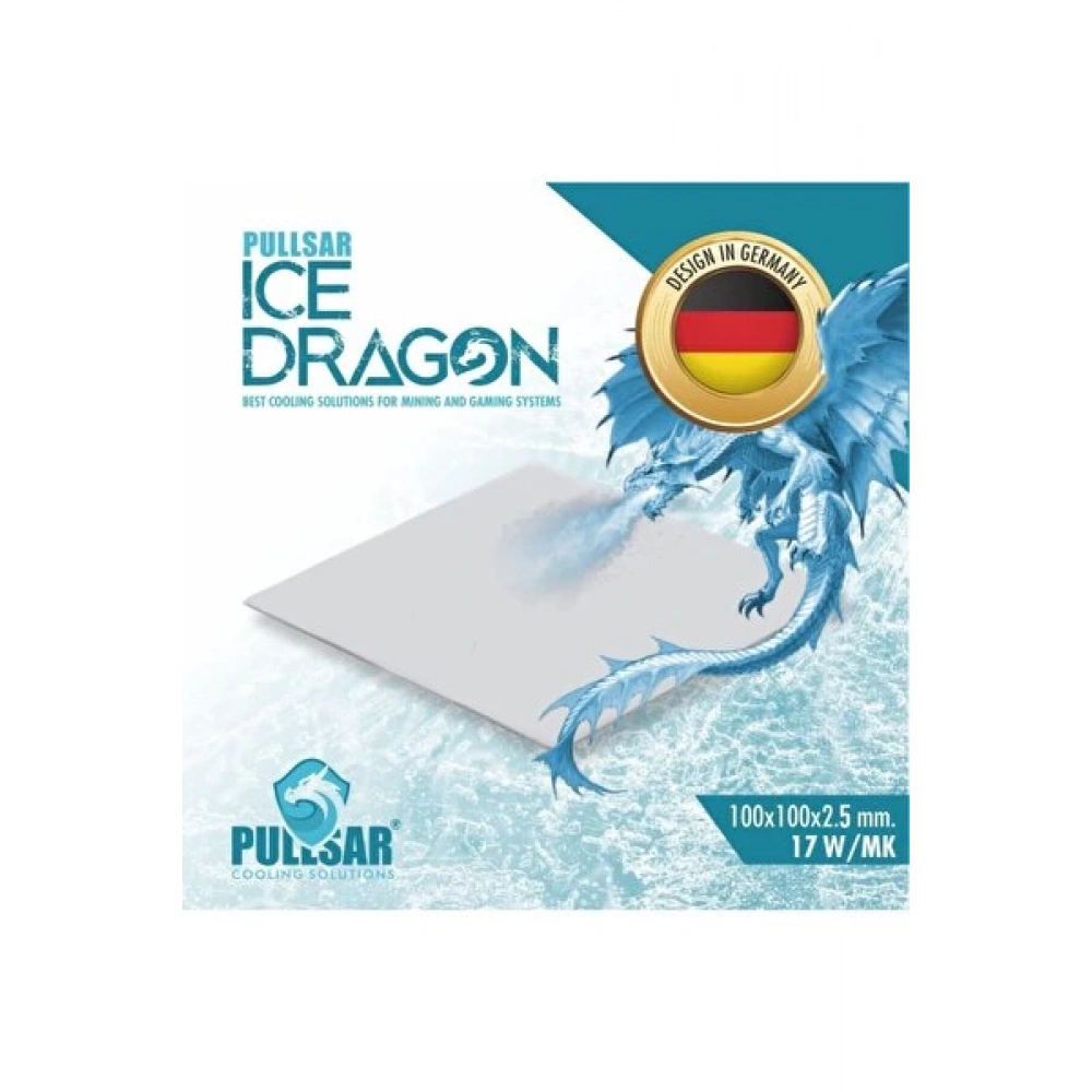Accessory Ice Dragon Thermal Pad 17W/MK 2.5MM Thickness 100X100MM