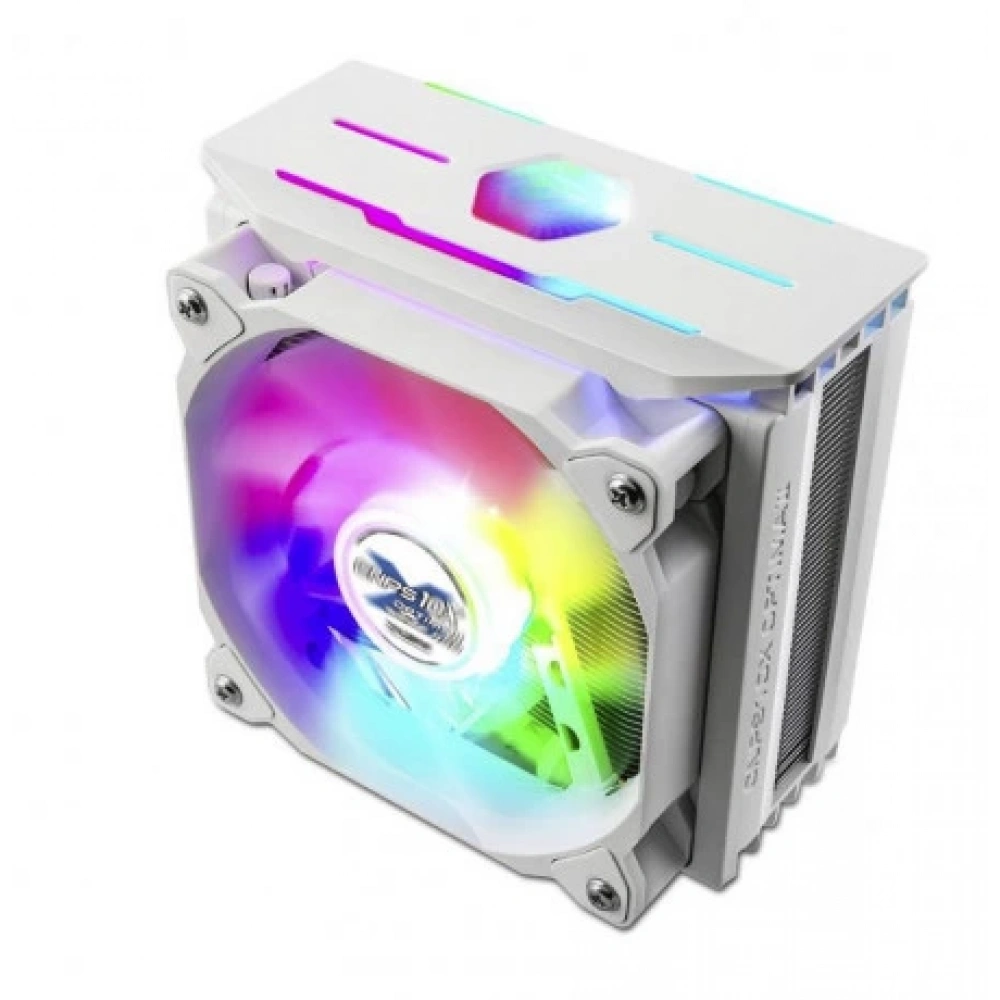 Processor Fan Zalman CNPS10X Optima II White RGB 12CM 1700/AM4/AM5
