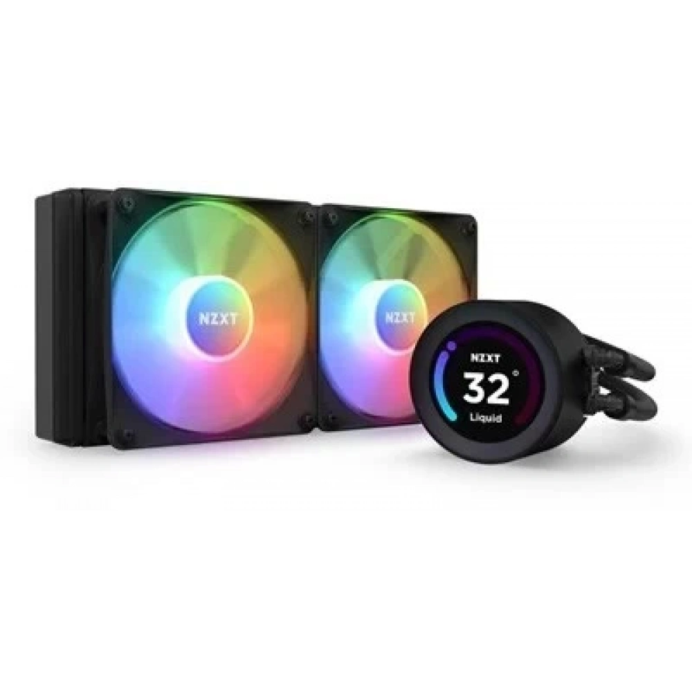 NZXT Kraken Lite Black RGB AIO LCD Display 240mm Liquid Cooler 1700/AM5