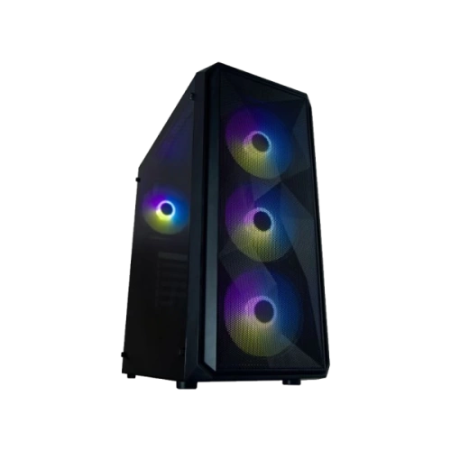 CASE Vento Vg10F 3X120Mm Mesh Mid Tower Tempered Glasslı