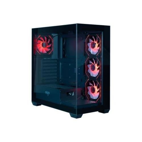 Case Aigo DS900 Black 4xARGB Fan Mid Tower