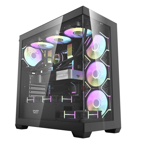 CASE Aigo DS900 Black GP-750W 80+ Bronze ARGB Mid Tower